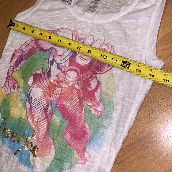 NWT Marvel - Iron Man Tank Top, Small - Picture 4 of 9